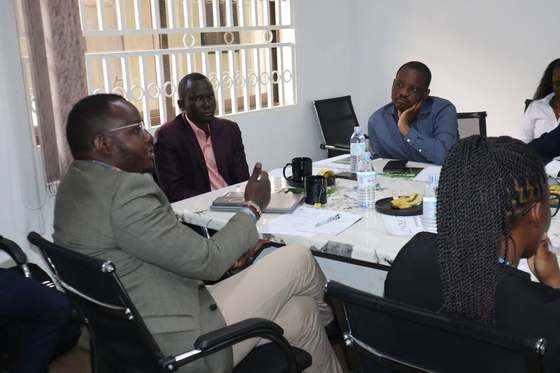 Discussion among anchor partners on the Climate Data Platform's priority use cases.
