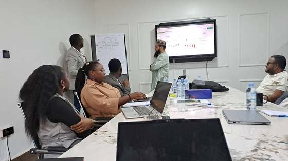Continued discussion on the data collection approach for Mukono and the other pilot districts.